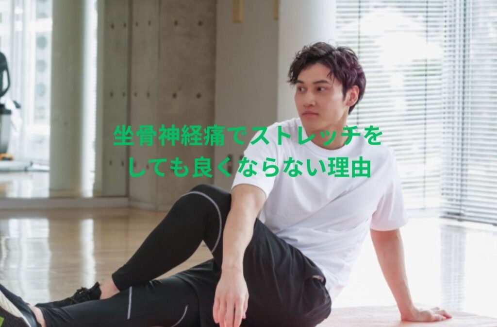 坐骨神経痛でストレッチをしても良くならない理由を蒲田の整体院グリーンPCTカイロプラクティックが説明します